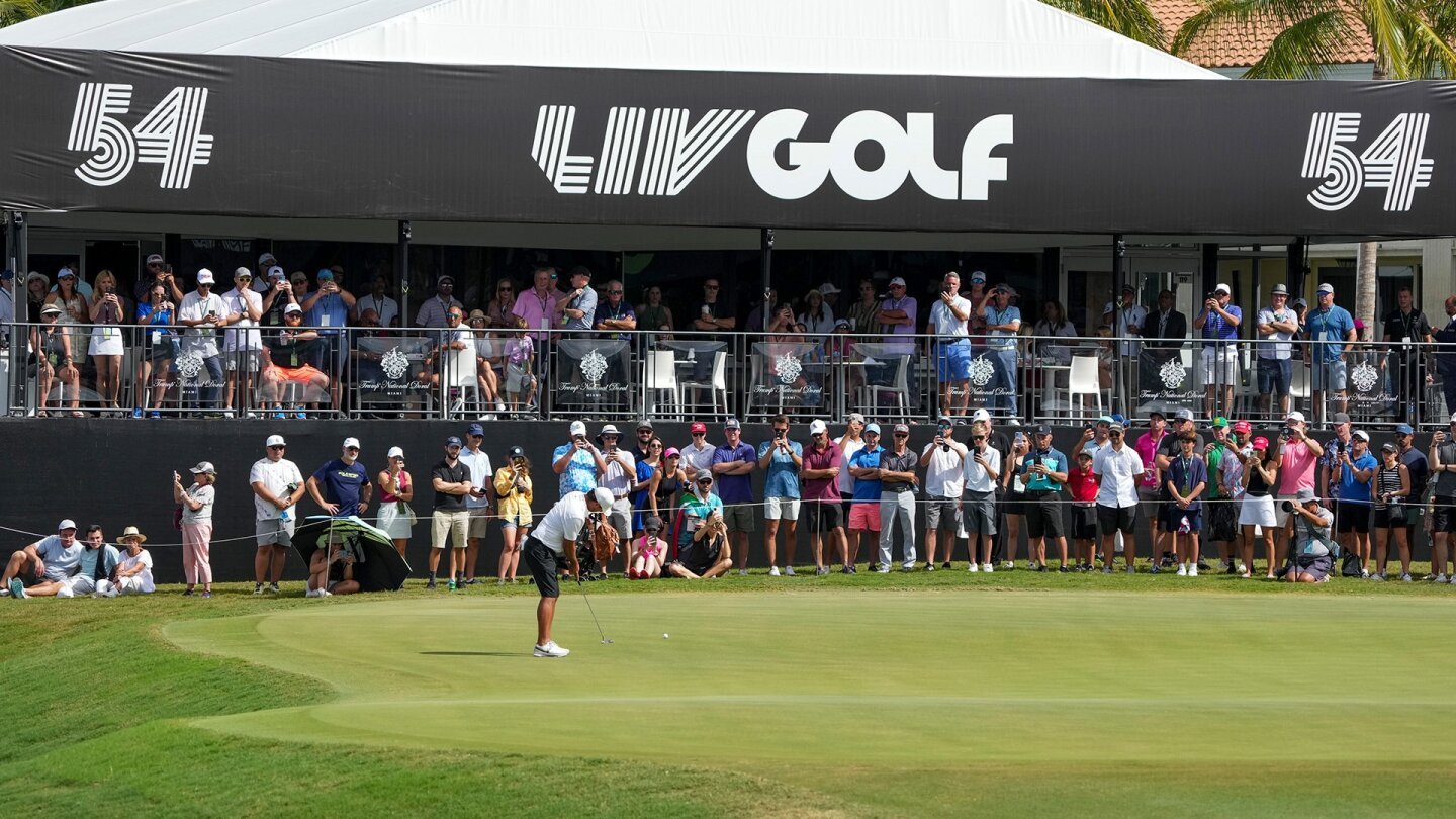 2024 LIV schedule to feature at least half its events outside U.S